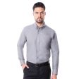 Camisa Gris Cadini Fashion