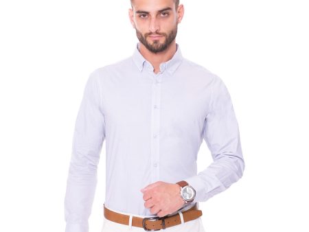 Camisa Gris Aldo Conti Orange For Cheap