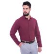 Camisa Fibra De Bambú Vino Vermonti Fashion