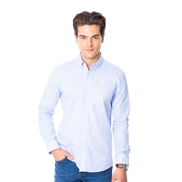 Camisa Lino Cielo Vermonti on Sale