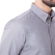 Camisa Gris Cadini Fashion