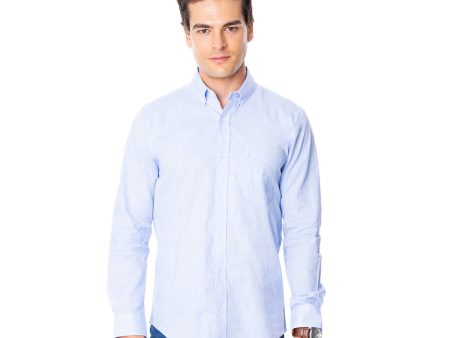 Camisa Lino Cielo Vermonti on Sale