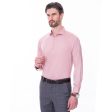 Camisa Fibra de Bambú Rosa Vermonti Online Hot Sale