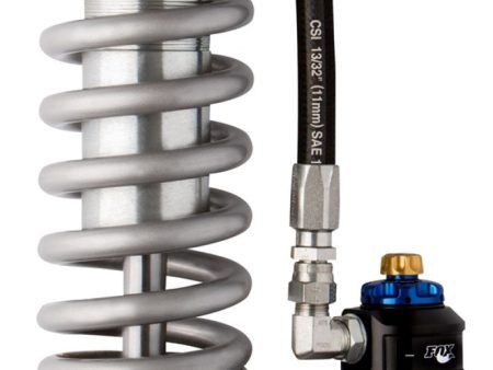 Fox 05+ Tacoma w UCA 2.5 Factory Series 4.94in. Remote Res. Coilover Shock w DSC Adj. - Black Zinc Online now