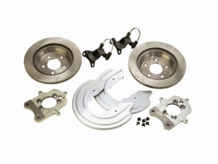 Ford Racing 1994-2004 Mustang GT Rear Brake Bracket Upgrade Kit For Cheap