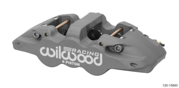 Wilwood Caliper-Aero6-R H - Black Anodize (.80 Thk Pad) 1.75 1.38 1.38in Pistons .810in Disc Sale