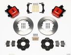 Wilwood Combination Parking Brake Rear Kit 11.00in Red Civic   Integra Disc 2.39 Hub Offset Sale