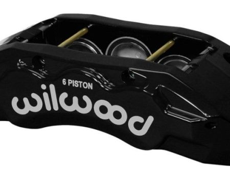 Wilwood Caliper-TX6R- R H - Black 1.75 1.62 1.62in Pistons 1.38in Disc Online now