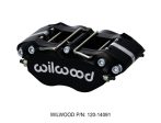 Wilwood Caliper-GN6R-L H-Black Ano (.80 Thk Pad) 1.75 1.38 1.38in Pistons 1.38in Disc Online Hot Sale