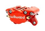 Wilwood Caliper-Dynapro Single 3.75in Mount 1.38in Pistons .38in Disc - Red Hot on Sale