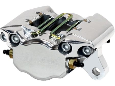 Wilwood Caliper-Polished Dynapro Single 3.75in Mount 1.75in Pistons .19in Disc Long Piston Supply