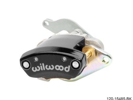 Wilwood Caliper - MC4 Mechanical Left Hand - Black 1.19in Piston 1.10in Rotor - Black For Cheap