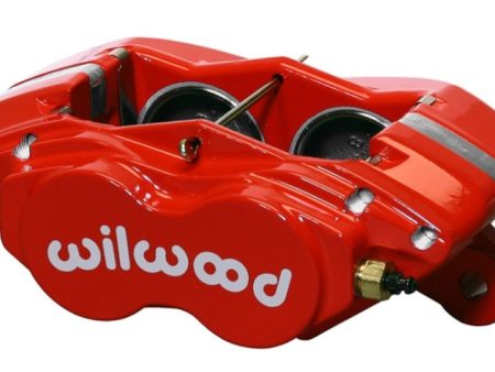 Wilwood Caliper-Forged Dynalite-M-Red 1.75in Pistons .81in Disc Supply