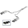 Ford Racing 18+ Mustang GT 5.0L Cat-Back Touring Exhaust System w Carbon Fiber Tips Online Hot Sale