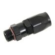 Fragola -10AN Straight x 7 8-14 (10) Hose End - Black Online now