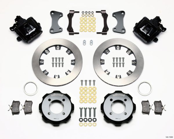 Wilwood Combination Parking Brake Rear Kit 11.75in 2011 Fiesta Rear Discount