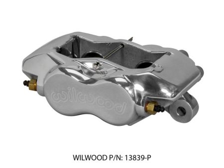 Wilwood Caliper-Forged DynaliteI Polished 1.38in Pistons .81in Disc Supply