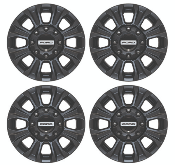 Ford Racing 05-22 Super Duty 18x8 Matte Black Wheel Kit For Sale