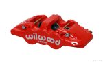 Wilwood Caliper-Aero6-L H - Red 1.75 1.38 1.38in Pistons 1.25in Disc Hot on Sale