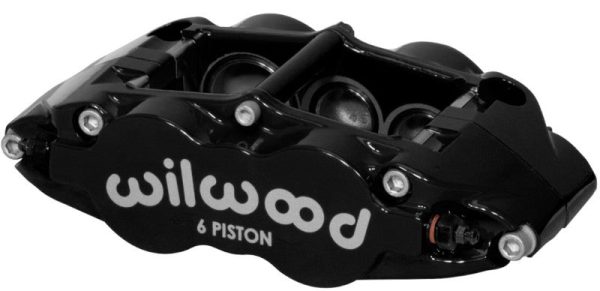 Wilwood Caliper-Forged Narrow Superlite 6R-L H - Aluminum 1.75 1.25in 1.25in Pistons - 1.10in Rotor For Sale