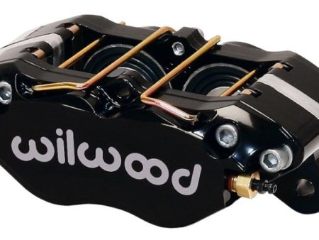 Wilwood Caliper-Dynapro Dust-Boot 5.25in Mount - Blk 1.75in Pistons 1.00in Disc For Cheap