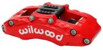 Wilwood Caliper - AT6 Lug Mount Red 1.75in 1.38in 1.38in Piston .75in Rotor - Right Side Sale