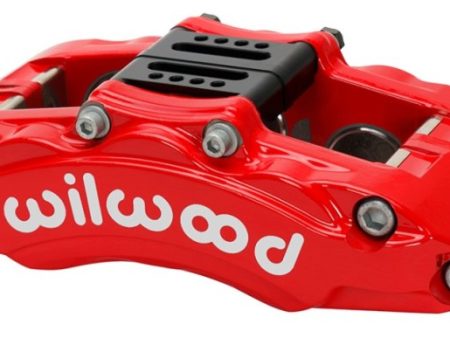 Wilwood Caliper - AT6 Lug Mount Red 1.75in 1.38in 1.38in Piston .75in Rotor - Right Side Sale