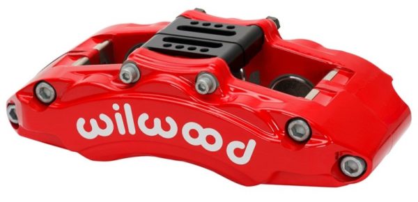 Wilwood Caliper - AT6 Lug Mount Red 1.75in 1.38in 1.38in Piston .75in Rotor - Right Side Sale