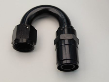 Fragola -10AN Male Rad. Fitting x 30 Degree Race-Rite Crimp-On Hose End For Sale