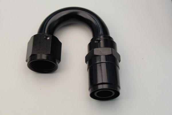 Fragola -10AN Male Rad. Fitting x 30 Degree Race-Rite Crimp-On Hose End For Sale