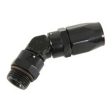 Fragola -8AN x 45 Degree x 3 4-16 (8) Hose End - Black Cheap