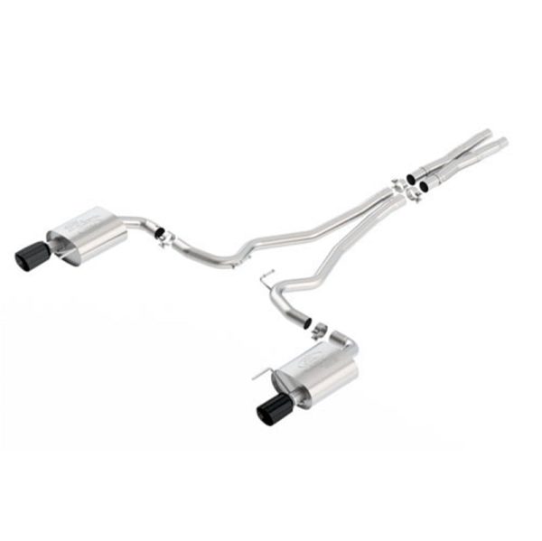 Ford Racing 2015 Mustang 5.0L Sport Cat-Back Exhaust System Black Chrome Sale