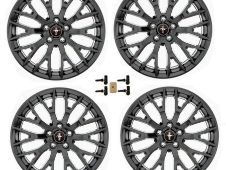 Ford Racing 15-16 Mustang GT 19X9 and 19X9.5 Wheel Set with TPMS Kit - Matte Black Online