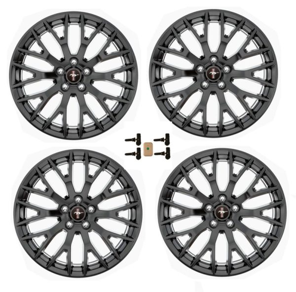 Ford Racing 15-16 Mustang GT 19X9 and 19X9.5 Wheel Set with TPMS Kit - Matte Black Online