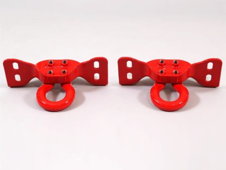 Ford Racing 17-22 Super Duty Tow Hooks - Red (Pair) Online