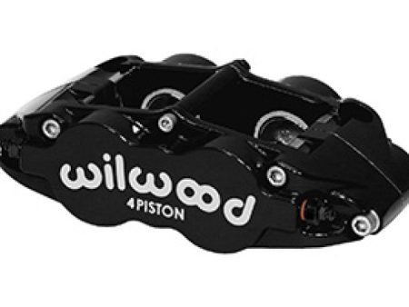 Wilwood Caliper-Forged Superlite 4R 1.38 1.38in Pistons 0.81in Disc Black Online now