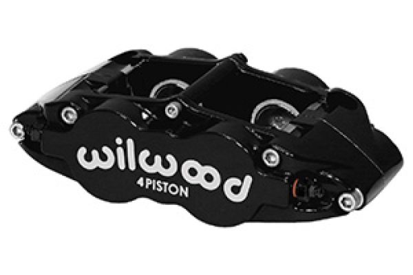 Wilwood Caliper-Forged Superlite 4R 1.38 1.38in Pistons 0.81in Disc Black Online now