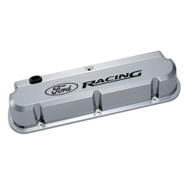 Ford Racing 289-351 Slant Edge Chrome Valve Cover Online now