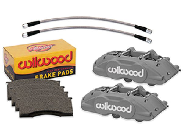 Wilwood 65-67 Ford Mustang D11 Calipers w  Pads & Lines - Anodized For Cheap