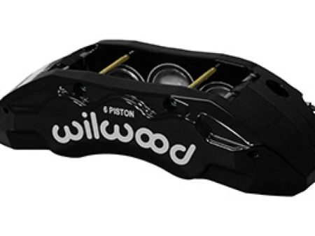 Wilwood Caliper-TX6R- R H - Black 1.62 1.38 1.38in Pistons 1.38in Disc For Sale