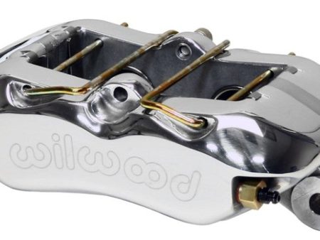 Wilwood Caliper-Forged Dynapro 4 5.25in Mount-Polish-Universal 1.38 1.38in Pistons .81in Disc Online