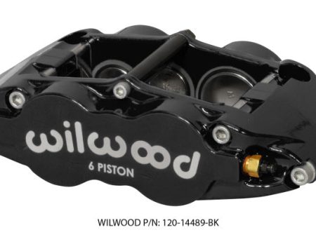 Wilwood Caliper Forged Narrow Superlite R H FNSL6R-DS Dust Seal 1.62 1.12 1.12,1.25 Rotor - Black Online