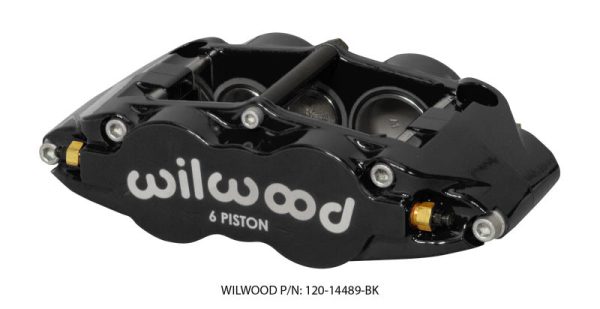 Wilwood Caliper Forged Narrow Superlite R H FNSL6R-DS Dust Seal 1.62 1.12 1.12,1.25 Rotor - Black Online