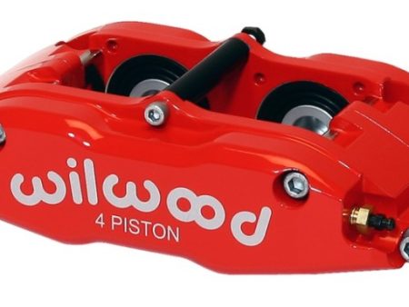 Wilwood Caliper-BNSL4R-Red 1.75in Pistons 1.25in Disc Supply