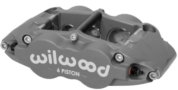 Wilwood Caliper-Forged Superlite 6R-L H 1.62 1.12 1.12in Pistons 1.25in Disc Sale