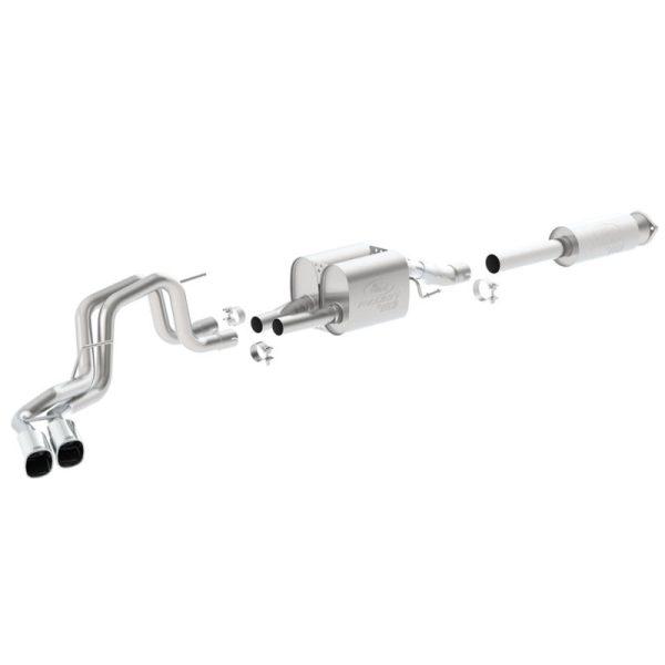 Ford Racing 2011-2014 F-150 SVT Raptor 6.2L Cat-Back Sport Exhaust System 145-inch WB (No Drop Ship) Online now