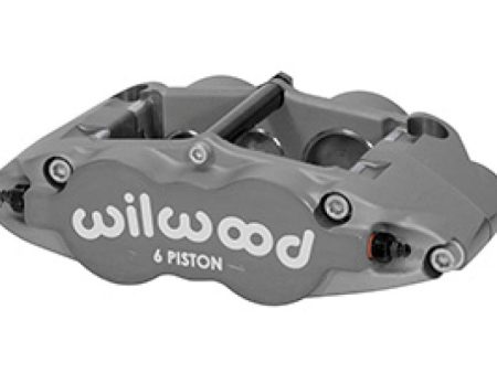 Wilwood Caliper-Forged Narrow Superlite 6R-L H 1.75 1.25in 1.25in Pistons 1.25in Rotor - Anodized Hot on Sale