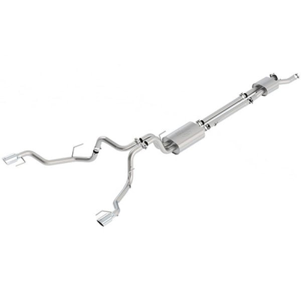 Ford Racing 2017 F150 Raptor 3.5L Sport Cat-Back Exhaust System Dual Rear Exit w  Chrome Tips on Sale