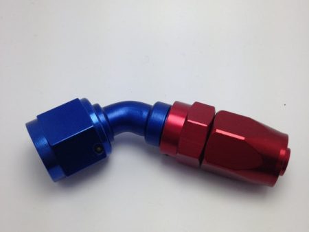 Fragola -10AN Fem x -8AN Hose 45 Degree Reducing Hose End Online now