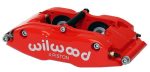 Wilwood Caliper-BNSL4R-Red 1.75in Pistons 1.10in Disc Hot on Sale